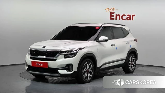 Kia Seltos 2021 Белый из Кореи