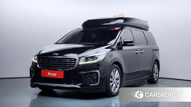 Kia The New Carnival 2018 Черный из Кореи