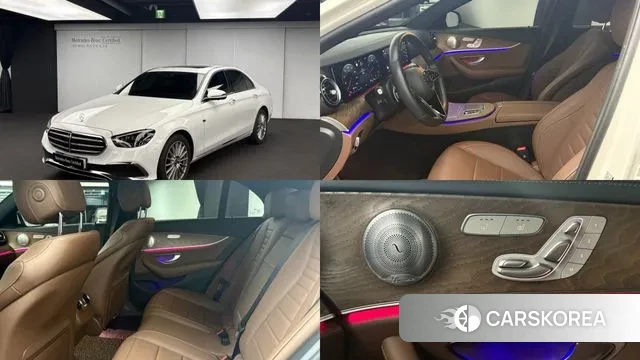 Mercedes-Benz E-Class W213 2023 Белый из Кореи