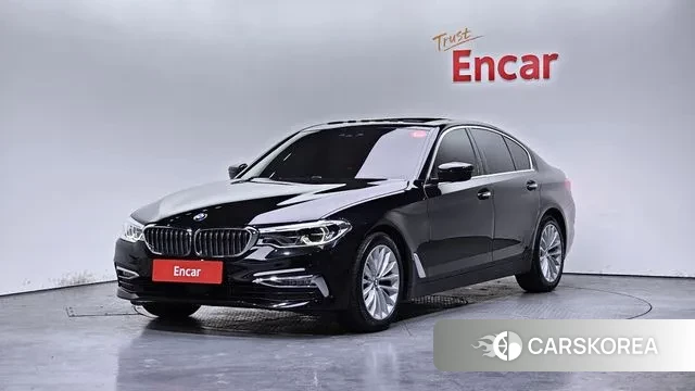 BMW 5 Series (G30) 2018 Черный из Кореи