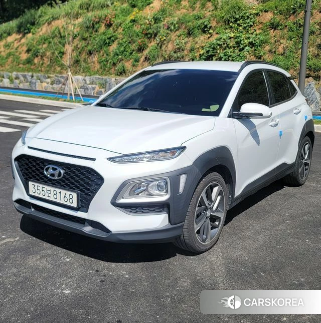 Hyundai Kona 2019 Белый из Кореи