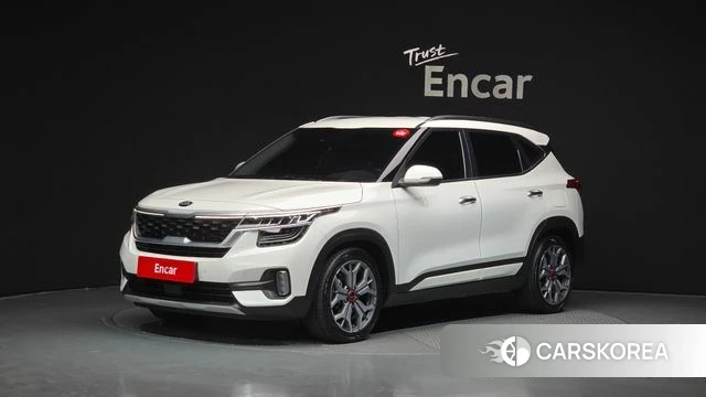 Kia Seltos 2020 Белый из Кореи