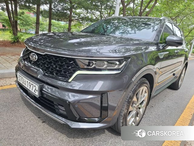 Kia Sorento 4th Generation 2020 Серый из Кореи