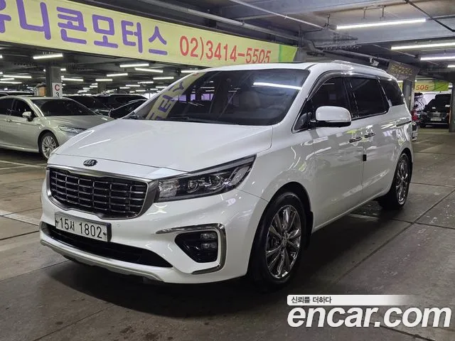 Kia The New Carnival 2018 Белый из Кореи