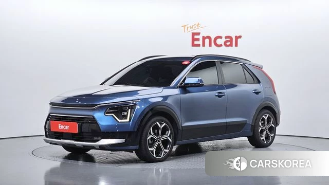 Kia Di Ol Nu Niro 2022 Синий из Кореи