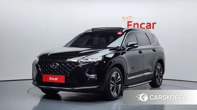 Hyundai Santa Fe TM 2019 Черный из Кореи