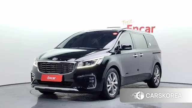 Kia The New Carnival 2018 Черный из Кореи