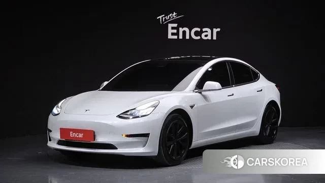 Tesla Model 3 2020 Белый из Кореи