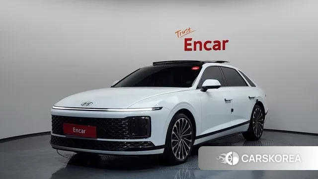 Hyundai Grandeur Hybrid (GN7) 2023 Белый из Кореи