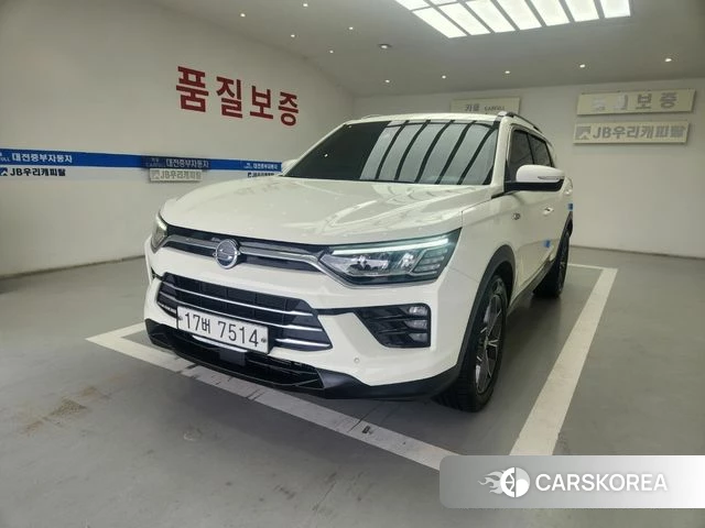 Ssangyong Beautiful Korando 2019 Белый из Кореи