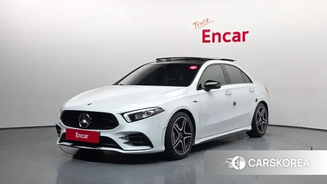 Mercedes-Benz A-Class W177 2022 Белый из Кореи