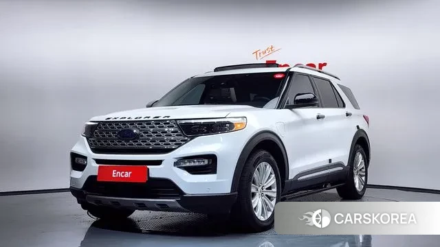 Ford Explorer 6th Generation 2021 Белый из Кореи