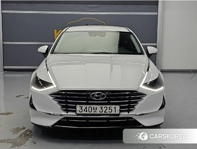 Hyundai Sonata (DN8) 2021 Белый из Кореи
