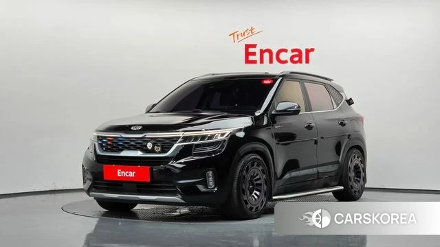 Kia Seltos 2019 Черный из Кореи