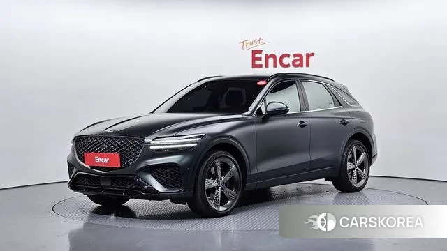 Genesis GV70 2021 Темно-зеленый из Кореи