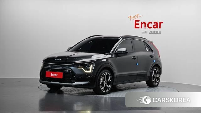 Kia Di Ol Nu Niro 2022 Серый из Кореи