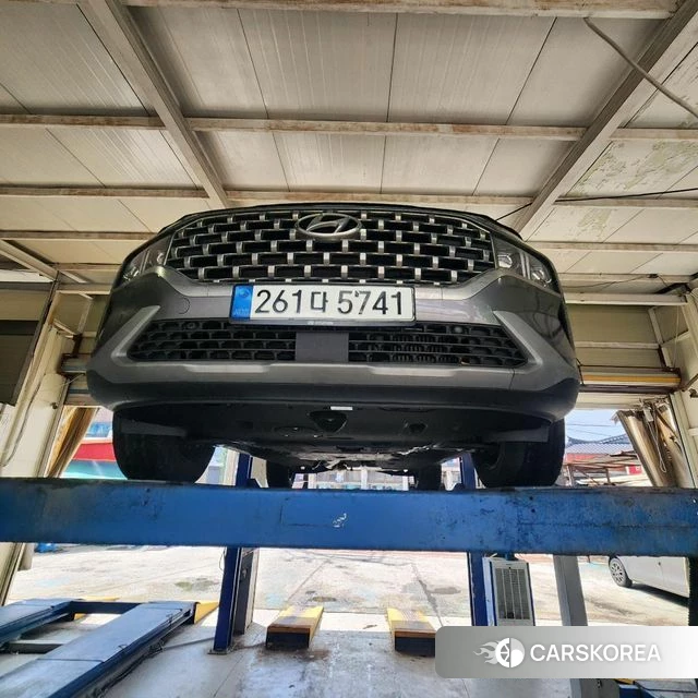 Hyundai The New Santa Fe 2022 Серый из Кореи