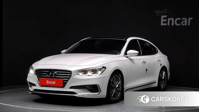 Hyundai Grandeur IG 2018 Белый из Кореи