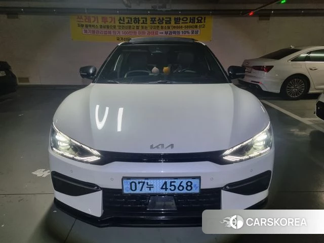 Kia EV6 2021 Белый из Кореи