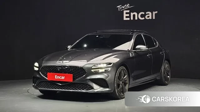 Genesis The New G70 2021 Серый из Кореи