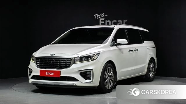 Kia The New Carnival 2019 Белый из Кореи