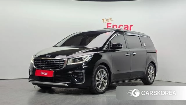 Kia The New Carnival 2018 Черный из Кореи