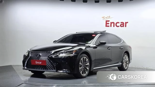 Lexus LS500h 5th generation 2018 Черный из Кореи