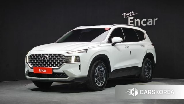 Hyundai The New Santa Fe 2021 Белый из Кореи