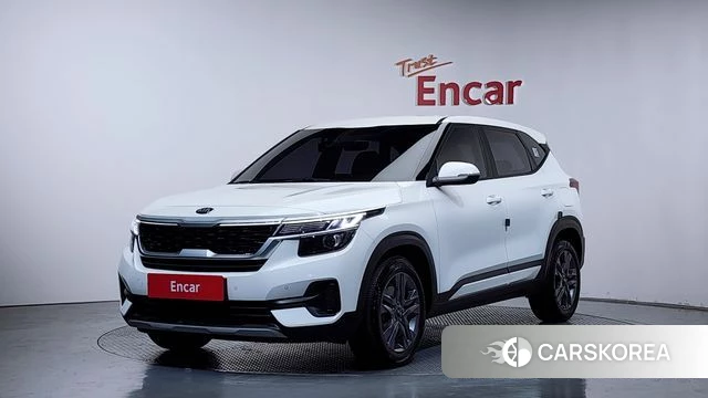 Kia Seltos 2021 Белый из Кореи