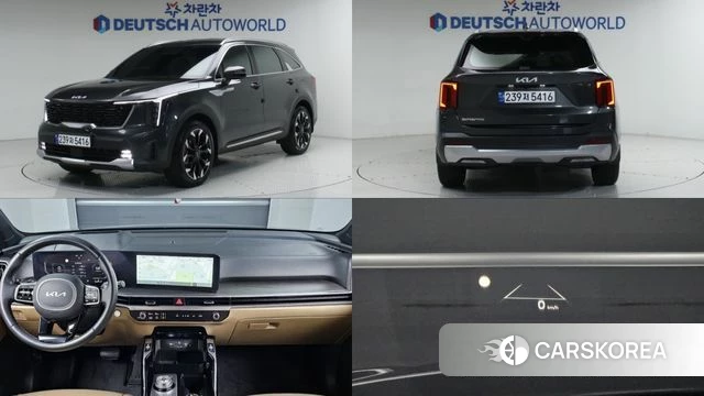 Kia The New Sorento 4th Generation 2024 Черный из Кореи