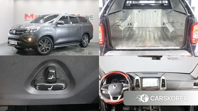 Ssangyong Rexton Sports 2018 Серый из Кореи