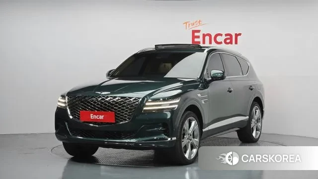 Genesis GV80 2020 Темно-зеленый из Кореи