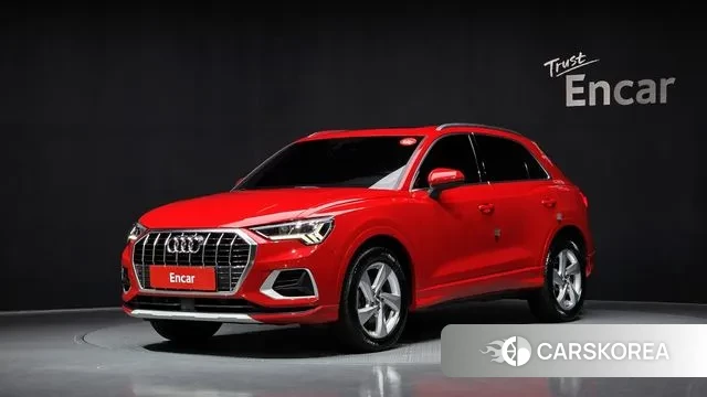 Audi Q3 (F3) 2020 Красный из Кореи