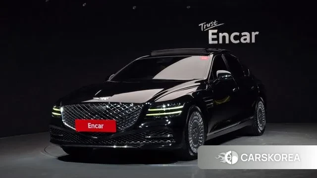 Genesis G80 (RG3) 2021 Черный из Кореи