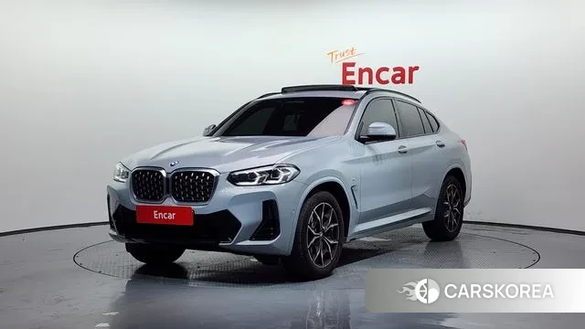 BMW X4 (G02) 2022 Серый из Кореи