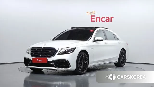 Mercedes-Benz S-Class W222 2020 Белый из Кореи
