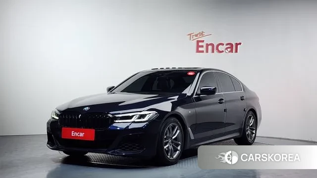 BMW 5 Series (G30) 2020 Черный из Кореи