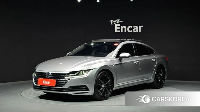 Volkswagen Arteon 2019 Серебристо-серый из Кореи
