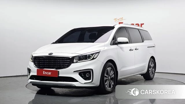 Kia The New Carnival 2018 Белый из Кореи