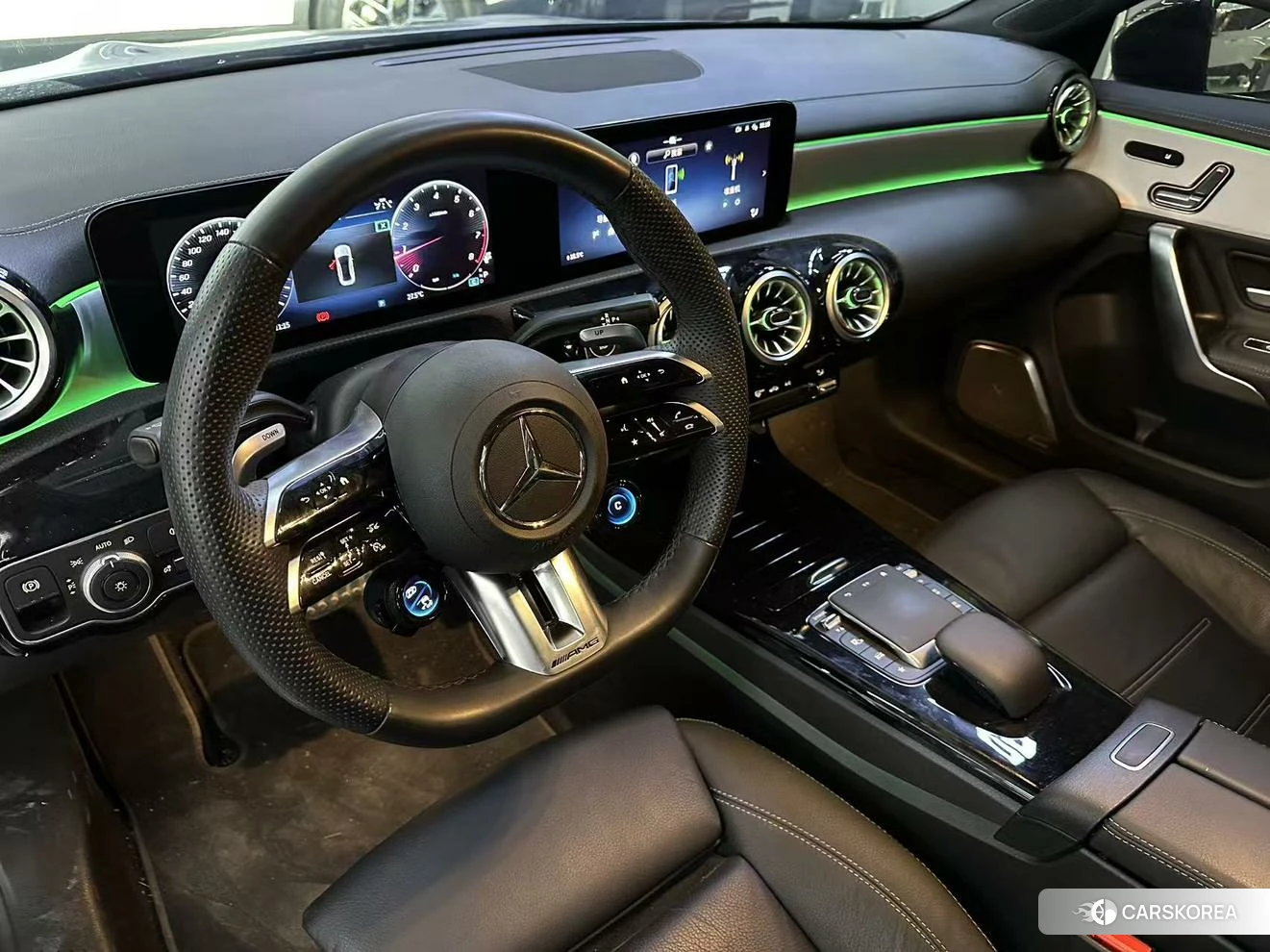Mercedes-Benz Class A AMG 2023 Синий из Китая