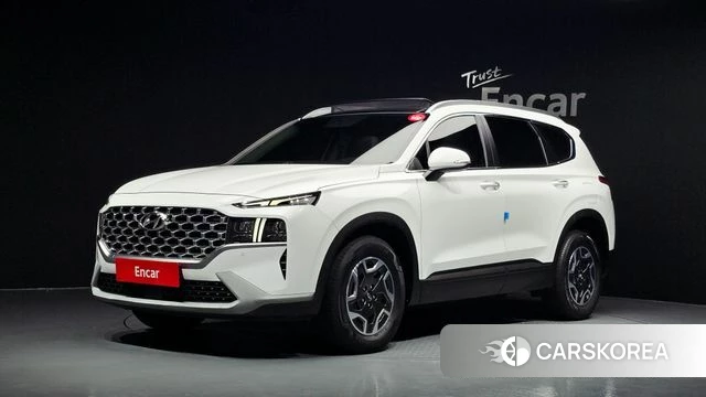 Hyundai The New Santa Fe 2021 Белый из Кореи