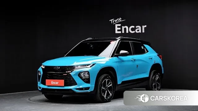 Chevrolet (GM Daewoo) Trailblazer 2020 Небесно-голубой из Кореи