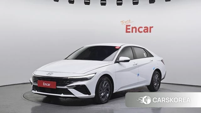 Hyundai The New Avante (CN7) 2024 Белый из Кореи