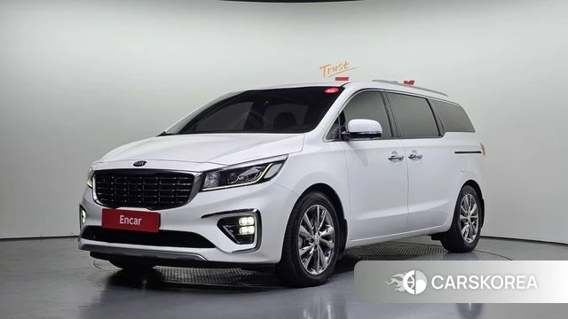 Kia The New Carnival 2018 Белый из Кореи