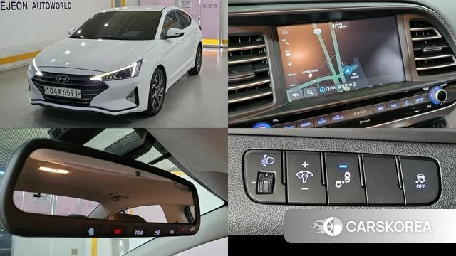 Hyundai The New Avante AD 2020 Белый из Кореи