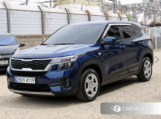 Kia Seltos 2020 Синий из Кореи
