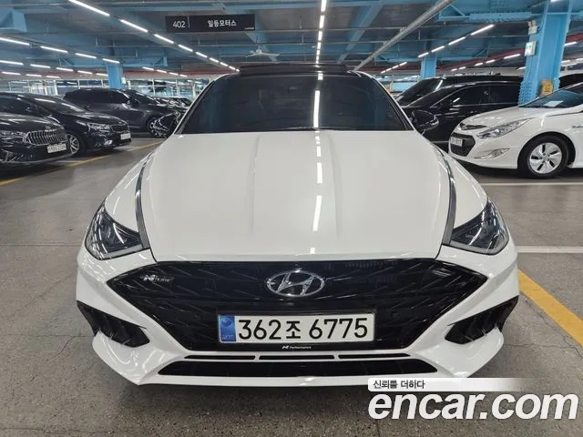 Hyundai Sonata (DN8) 2021 Белый из Кореи