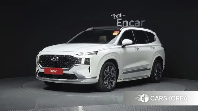 Hyundai The New Santa Fe 2021 Белый из Кореи