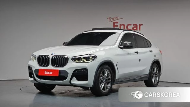 BMW X4 (G02) 2021 Белый из Кореи