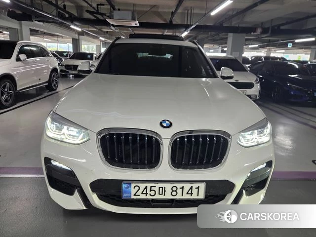 BMW X3 (G01) 2021 Белый из Кореи